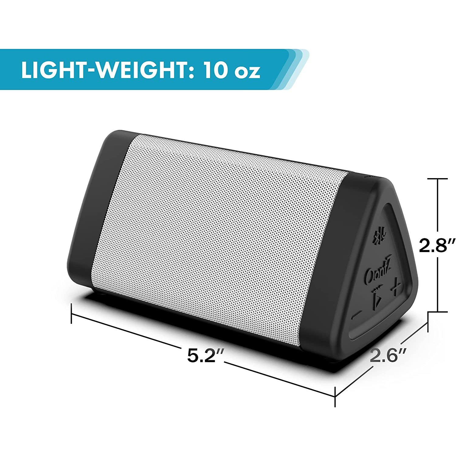 Oontz Upgraded Angle 3 Bluetooth Speaker 100 Foot Range